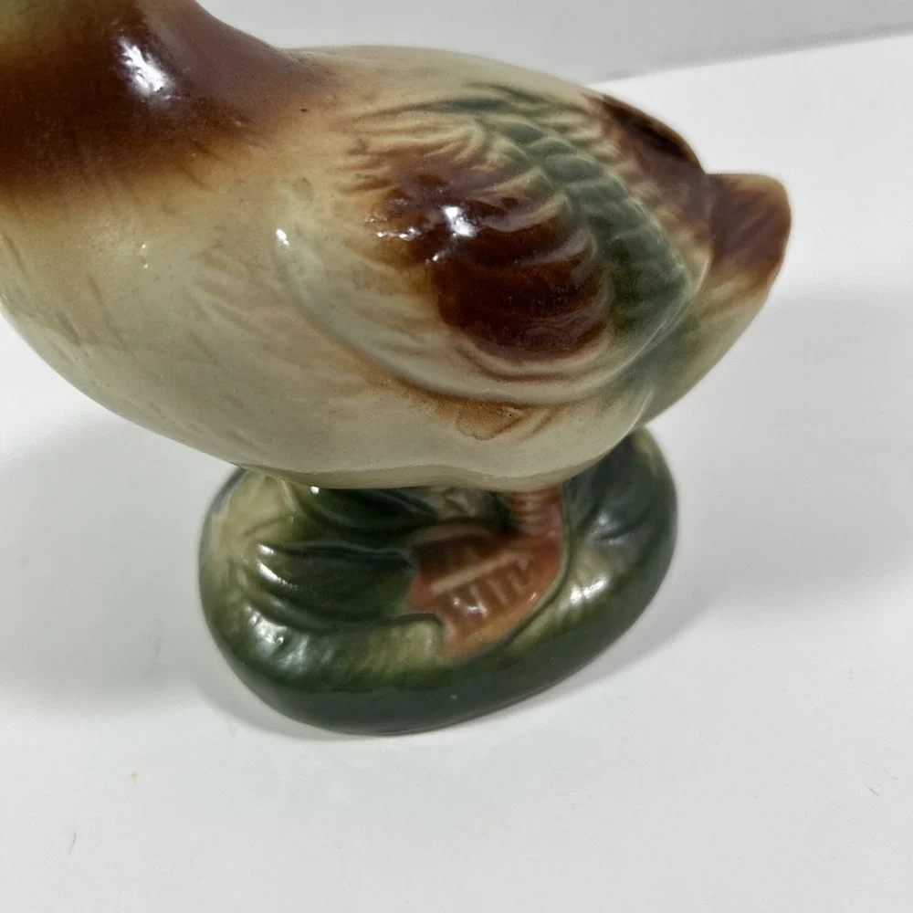 Made In Brazil Ceramic Mallard Duck Statue‎ Figurine Hunting